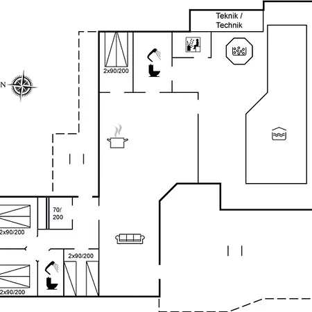 Hébergement de vacances Rudy - 900m To The Fjord By Interhome *